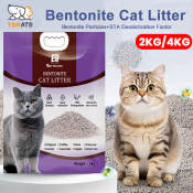 Natural Bentonite Cat Litter for Fast Odor Control (Brand: XYZ)