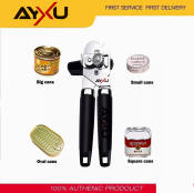 Ayxu Multifunction 3 in 1 Can Opener with Bottle Cap Remover