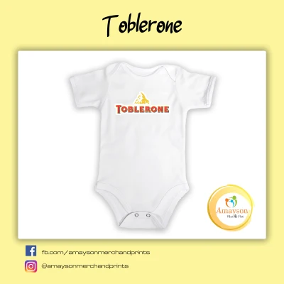Amayson Food theme baby onesie - Toblerone (1)