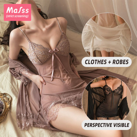 Lace Sleepwear Set by Mafss: Sexy Lingerie for Women