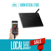 Huion H430P Graphics Tablet - Android Supported, Battery-free Pen