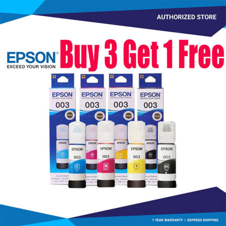 Epson 70ml Original Refill Ink 003 for L1110, L3100 series