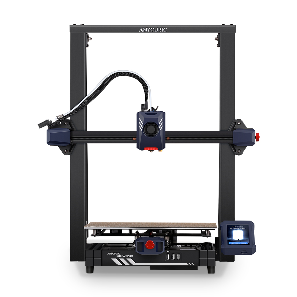 Anycubic Kobra 2 Plus 3D Printer 10x Fast Speed 500mm/s Vibration Compensation Flow Control Z-axis Compensation 320*320*400mm New UI FDM ราคา 14,999 บาท*ส่งฟรี