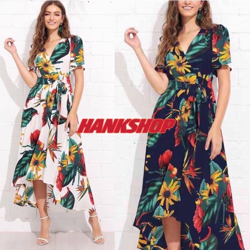 Lazada hot sale hawaiian dress