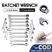 Pro Ratchet Combination Wrench for Car Repair - MeeGoo