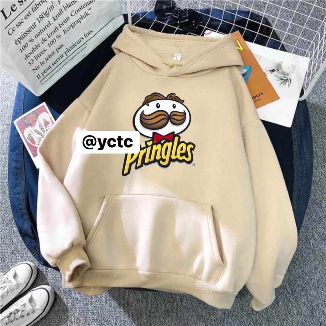 Yellow hot sale pringles hoodie