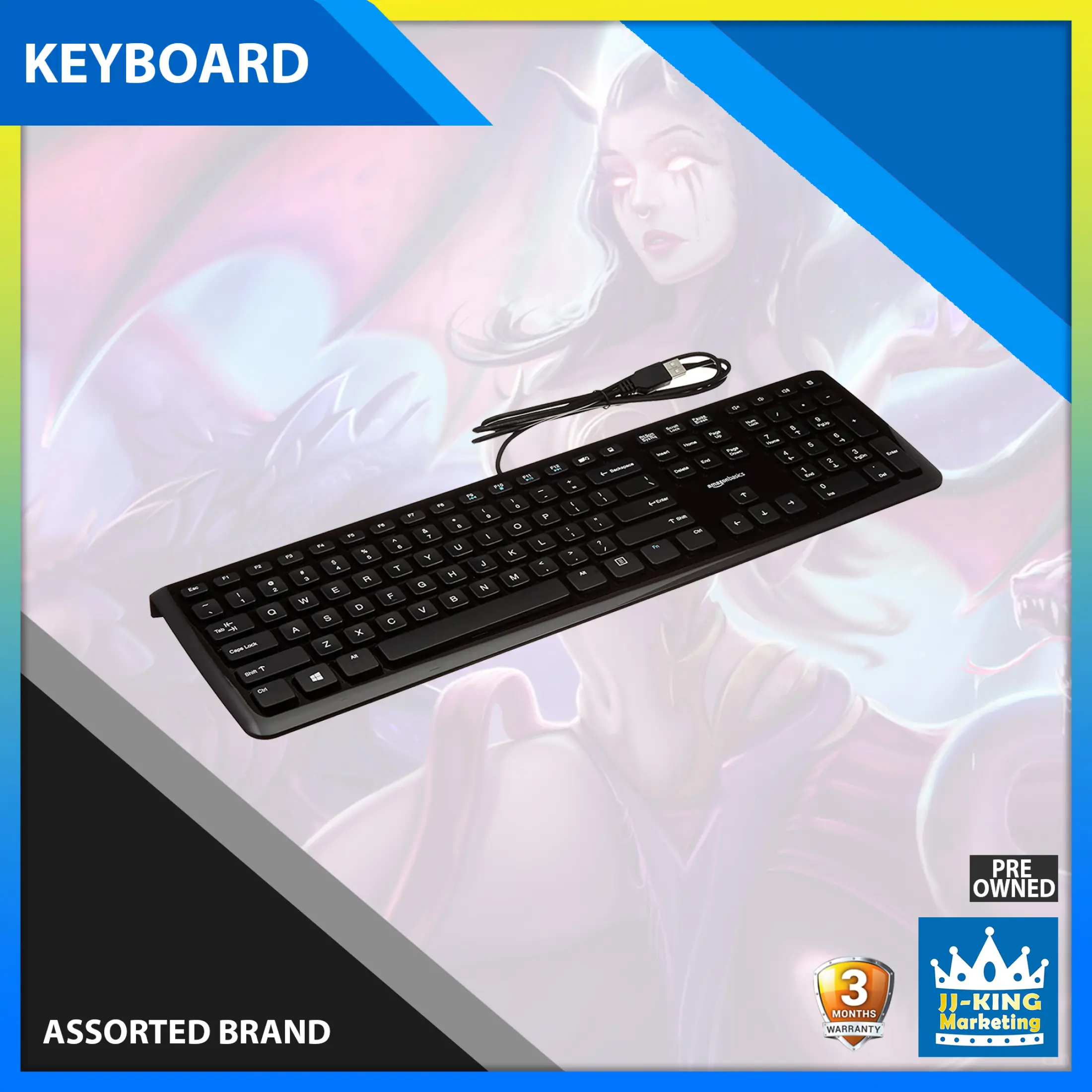 Keyboard For Gaming Led Lights Brand New Lazada Ph