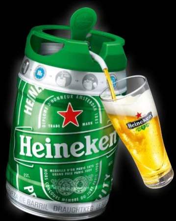 Heineken Original Premium Lager Beer Keg 5L