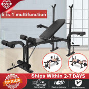 7-in-1 Multifunction Weightlifting Bench by Heartbeat