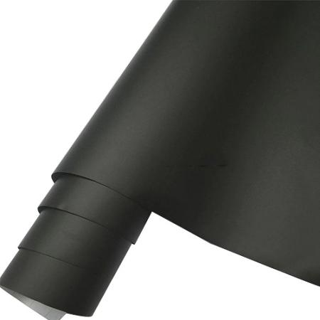 High-Quality Matte Black Wrap Sticker - Philippine Stock