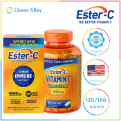 Ester-C 1000mg Coated Tablets - Non-Acidic Vitamin C