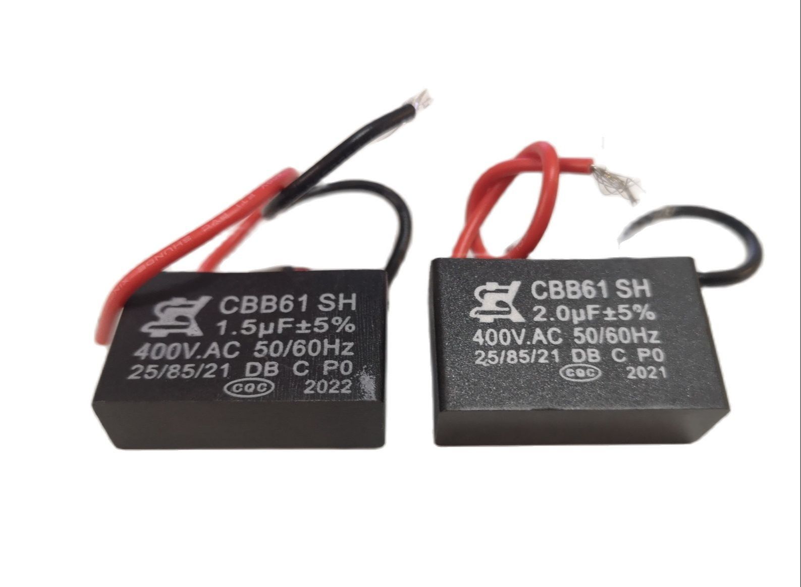 CBB61 4uf 4uf 2.5uf 5-Wire 250V/300V AC Ceiling Fan Capacitor by BlueStars - Pack of 1 - Replacement for Hampton Bay Ceiling Fan - 50/60 Hz - Electrical Power Relay Connecting Capacitor