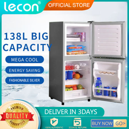 Lecon 3.46 Cu ft Smart Two-Door Refrigerator for Family