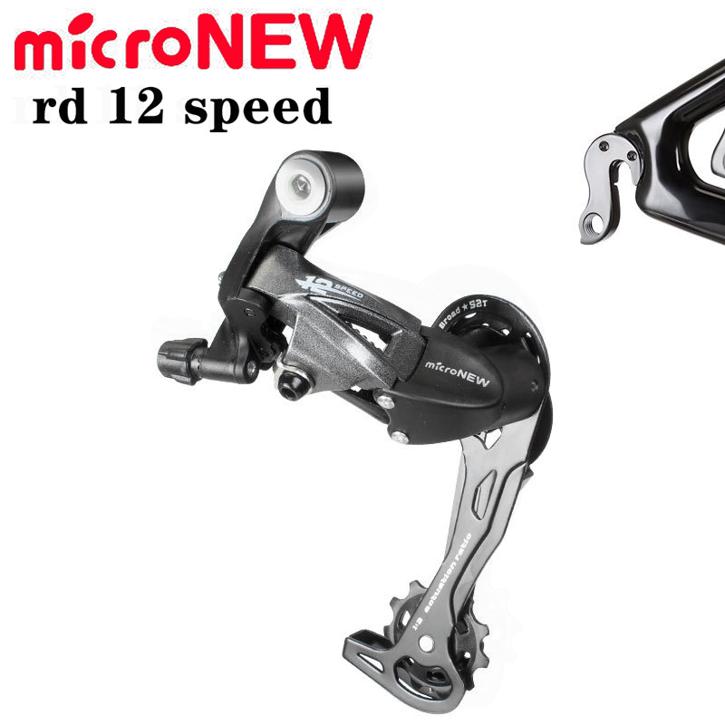 micronew Microshift 12 Speed Mountain And Road Bike Rear Derailleur Rd  Shifter for Shimano
