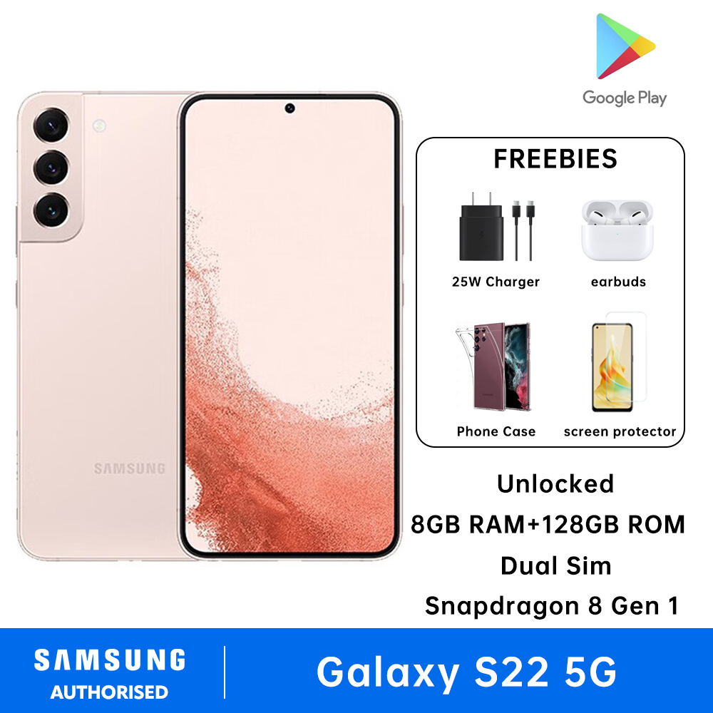 Samsung Galaxy S22 5G Smartphone Dual Sim 8GB RAM + 128GB ROM Factory Unlocked Snapdragon 8 Gen 1 Cellphone 3700 mAh - Image 2