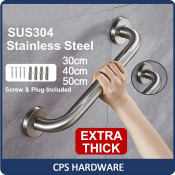 Stainless Steel Bathroom Grab Bars for Safety and Support