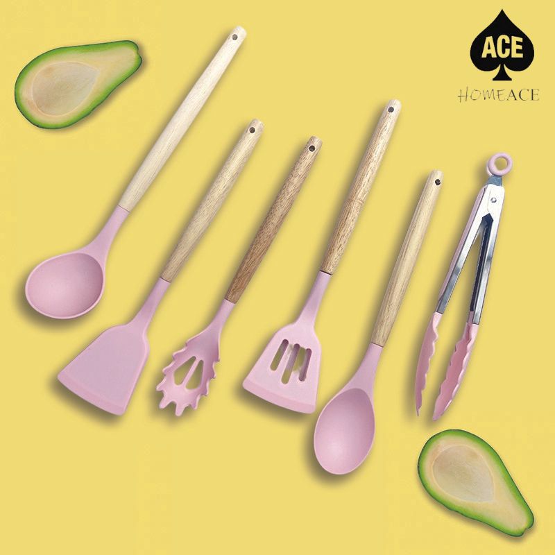 Shop Kitchen Utensil Set Pink Cheap – Fast Easy Lazada Philippines