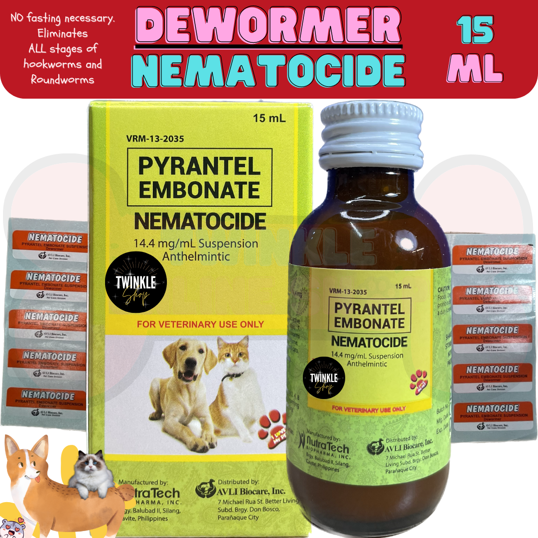 Deworming syrup best sale for puppies