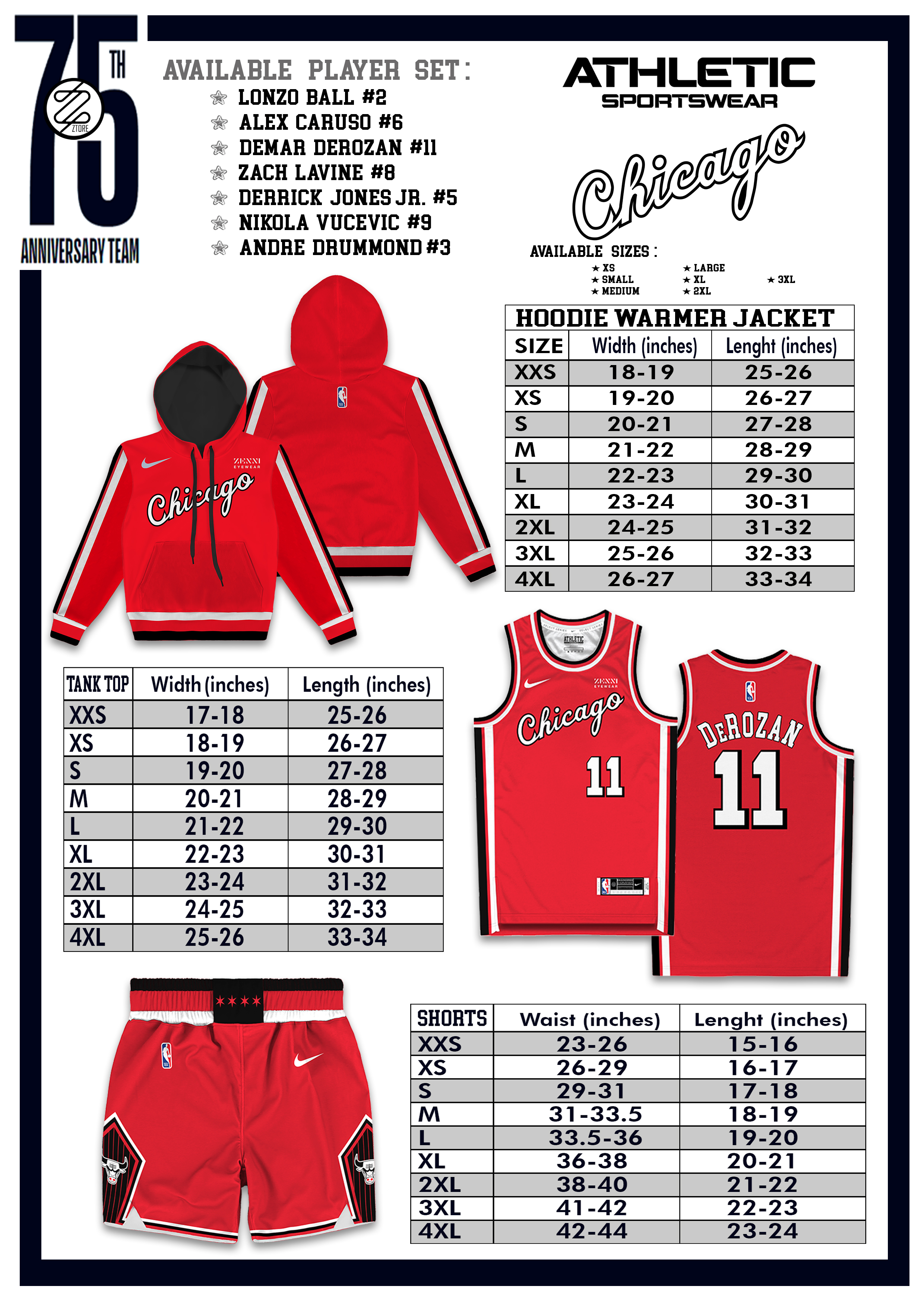 NBA_ Jersey Wholesale Custom Chicago''Bulls''Men''NBA''Zach LaVine DeMar  DeRozan 2022 Cleveland All-Star Jersey Grey Blue Red 75th Patch Uniform 