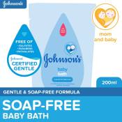 Johnson's Baby Bath 200ml Refill - Baby Wash Essentials