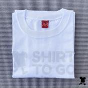 WHITE YALEX Plain T Shirt for Men and Women