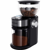 SHARDOR Electric Burr Coffee Grinder 2.0, Black
