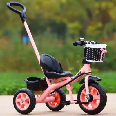New children's tricycle 1-3-5-7 years old large baby bicycle music light child stroller bicycle Tricycle CHILDREN'S Bicycle Bike 1-5 Years Large Size Men and Women Kids Pedal Toy Baby Cart trolley bike for kids (1)