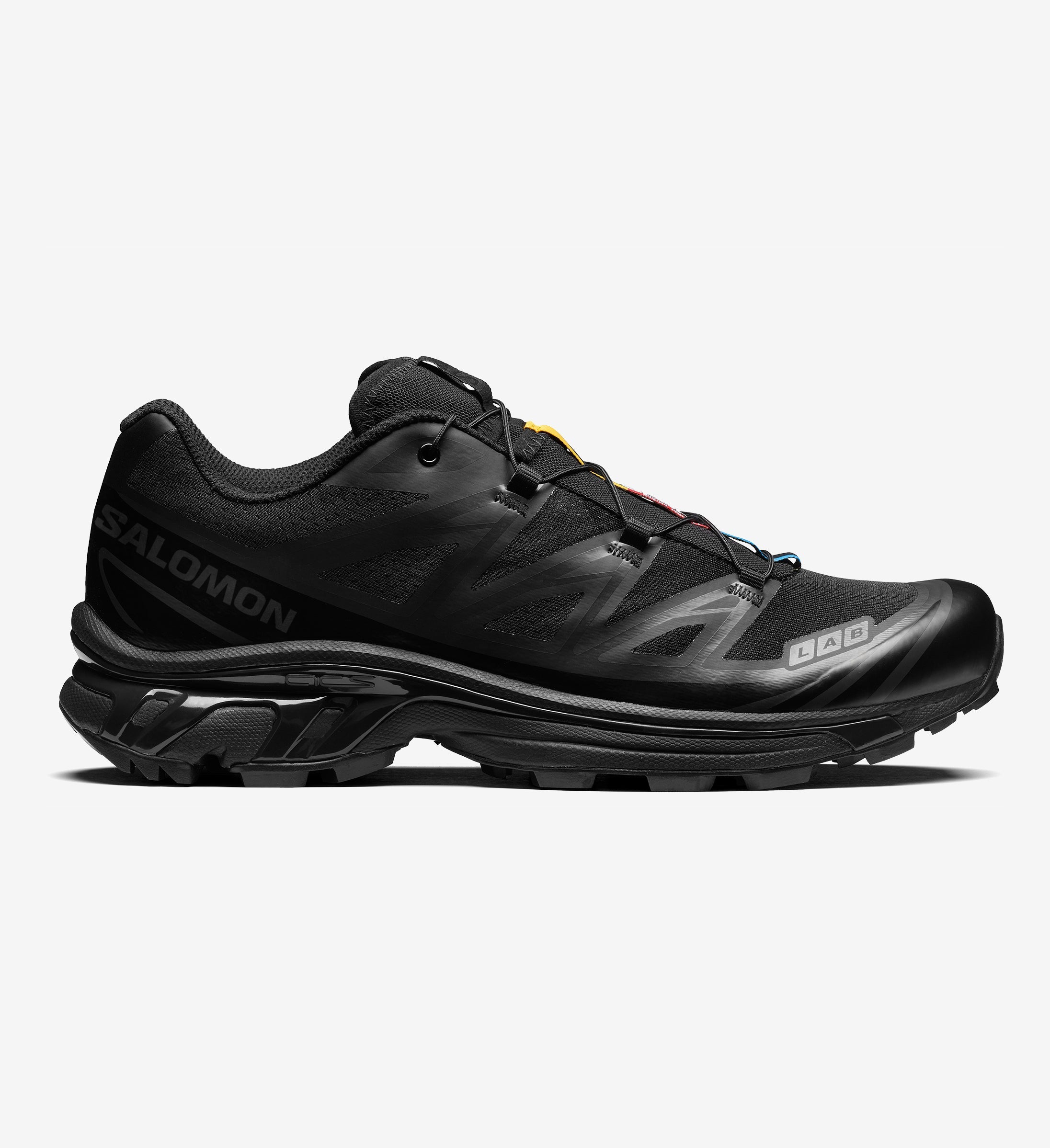 Discount on Salomon  shoes - SKU: Salomon Xt-6 Unisex Casual Shoes In Black / Black / Phantom