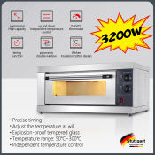 Stuttgart 3200W Electric Oven with Leak Protection Switch