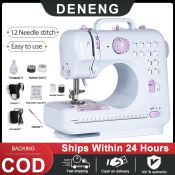Portable Mini Sewing Machine - Knitting Machine - Electric - Deneng