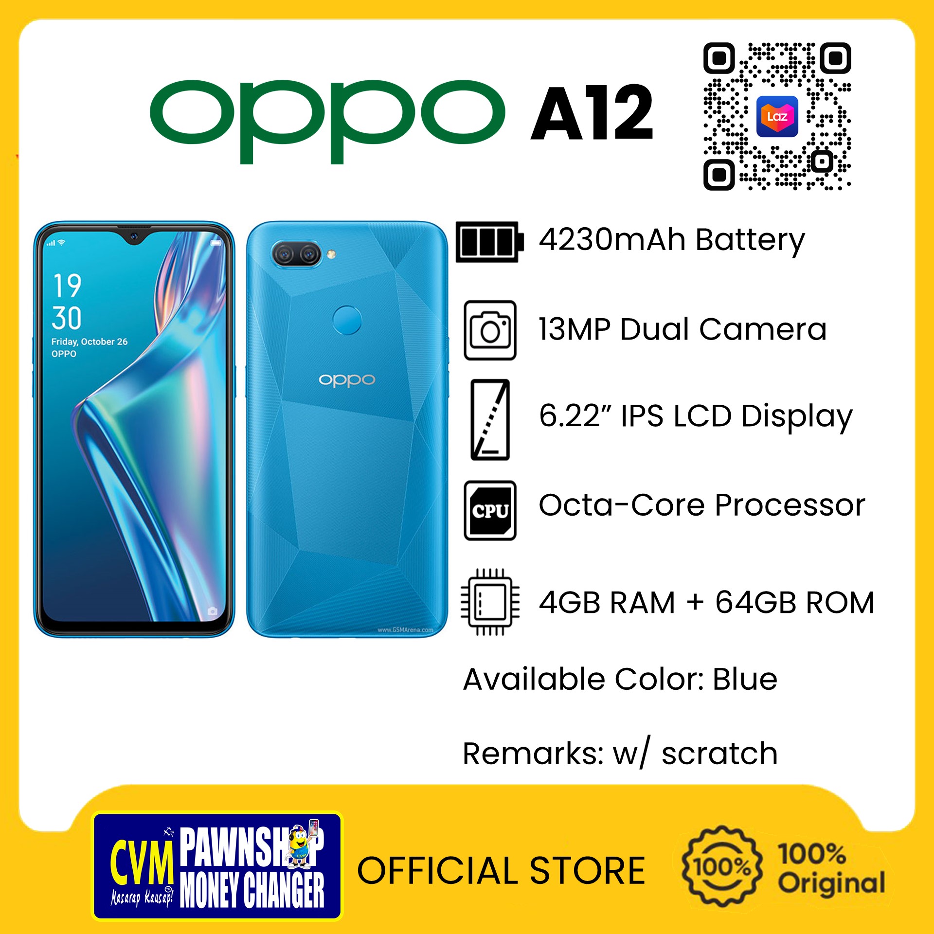 oppo a12 lazada