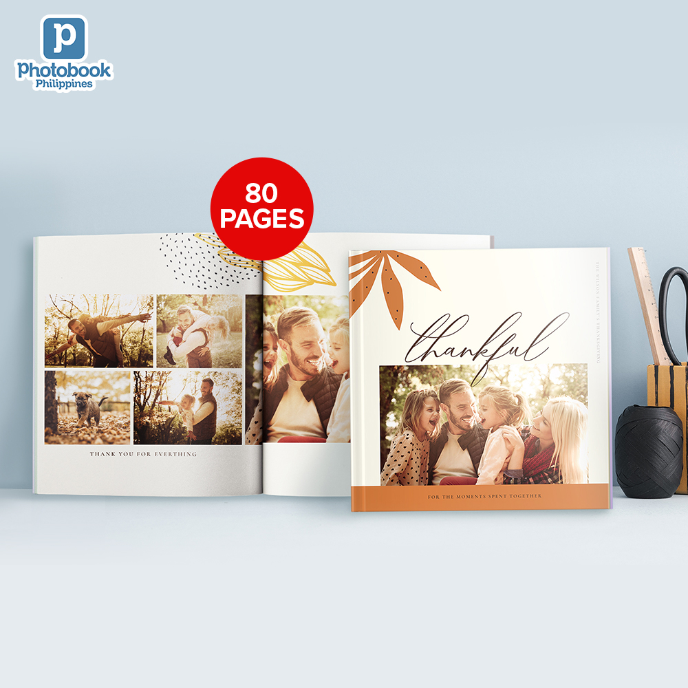 8 x 8 Small Square Softcover Photo Book, 80 Pages [e-Voucher] Photobook Presyo 1,100 Piso*Libreng Shipping