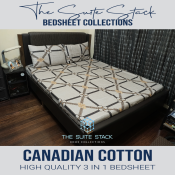 Suite Stack 3-in-1 Canadian Cotton Bed Sheet Collection