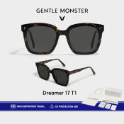 Gentle Monster DREAMER 17 T1 Polarized Sunglasses with Accessories