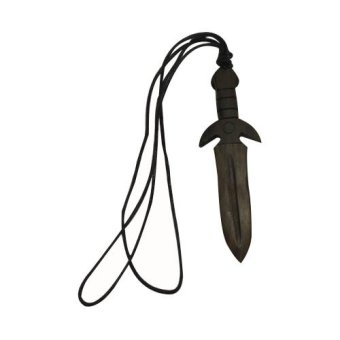 10cm Kamagong Wood Sword Necklace Knife June 2018 - 3 10cm Kamagong Wood Sword Necklace Knife - 3