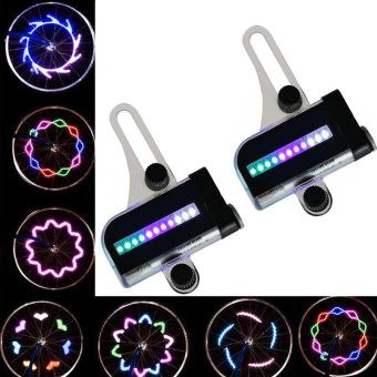 14 LED Motorcycle Cycling Bicycle Bike Wheel Signal Spoke Light Useful July 2018 - 5 14 LED Motorcycle Cycling Bicycle Bike Wheel Signal Spoke Light Useful - 5
