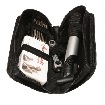16 In 1 Portable Bicycle Repair Tool Kit Multifunctional Bike FixTools Foldable 16-in-1 Wrench Set & Complete Set Of Tire RepairTools With Mini Manual Pump For Any Emergency - Intl June 2018 - 2 16 in 1 Portable Bicycle Repair Tool Kit Multifunctional Bike FixTools Foldable 16-in-1 Wrench Set & Complete Set of Tire RepairTools with Mini Manual Pump for Any Emergency - intl - 2