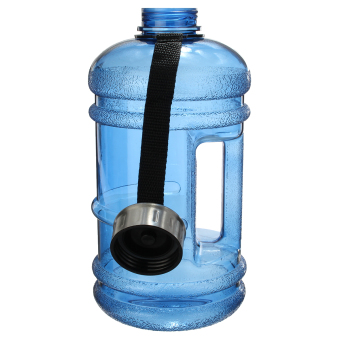2.2 Liter (Half Gallon) 64oz BPA-Free Large Training Gym Water Bottle Handle June 2018 - 3 2.2 Liter (Half Gallon) 64oz BPA-Free Large Training Gym Water Bottle Handle - 3