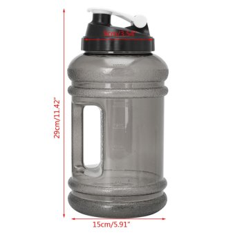 2.2L Big BPA Free Sport Gym Training Drink Water Bottle Cap Kettle Workout Hot(Black) - Intl June 2018 - 4 2.2L Big BPA Free Sport Gym Training Drink Water Bottle Cap Kettle Workout Hot(Black) - intl - 4
