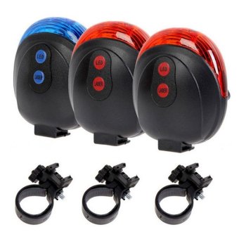 REDLINE LASER LIGHT LANE WITH 5 LED TAIL BACK BIKE CYCLE SAFETY LIGHT
