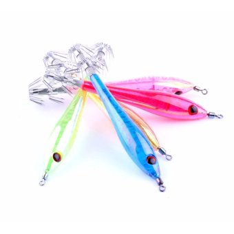 5pcs/lot Fishing Lure Luminous Squid Hook Umbrella Wood ShrimpLuminated Sea Fishing Fluorescent Squid Cuttlefish Sleeve Jig -intl June 2018 - 5 5pcs/lot Fishing Lure Luminous Squid Hook Umbrella Wood ShrimpLuminated Sea Fishing Fluorescent Squid Cuttlefish Sleeve Jig -intl - 5