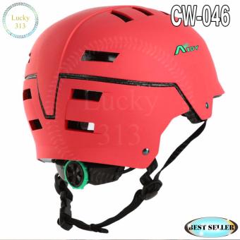 Aidy Best Helmet Sport Bicycle Helmet Large Adjustable CW-046 (None Polish Red) June 2018 - 3 Aidy Best Helmet Sport Bicycle Helmet Large Adjustable CW-046 (None Polish Red) - 3