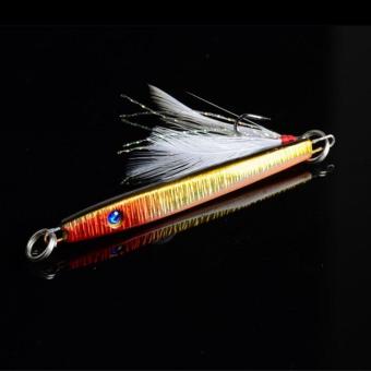 Bait Jig Crankbaits Bass Tackle Hook 11g/5.7cm Lead Fishing Lure With Feather June 2018 - 2 Bait Jig Crankbaits Bass Tackle Hook 11g/5.7cm Lead Fishing Lure with Feather - 2