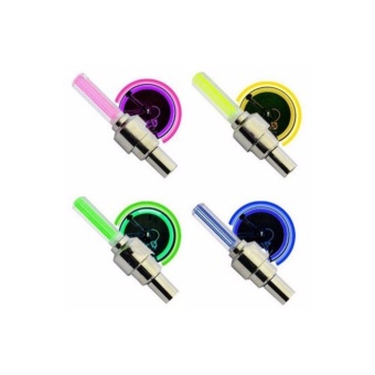 Bike Bicycle BMX Car Wheel Tyre Valve Cap Spoke Neon LED Light Setof 2 June 2018 - 4 Bike Bicycle BMX Car Wheel Tyre Valve Cap Spoke Neon LED Light Setof 2 - 4