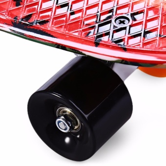 CL-24 22 Inch Graffiti Maple Leaf Retro Skateboard Longboard Mini Cruiser - Intl June 2018 - 5 CL-24 22 inch Graffiti Maple Leaf Retro Skateboard Longboard Mini Cruiser - intl - 5