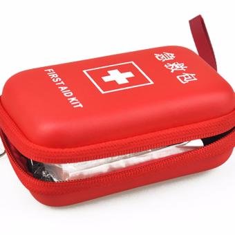 Complete Travel Size Emergency First Aid Kit Bag - Red June 2018 - 2 Complete Travel Size Emergency First Aid Kit Bag - Red - 2