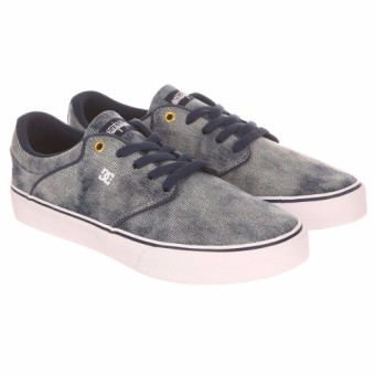 DC Men's Mikey Taylor Vulcanized Low Cut (Grey Rinse) July 2018 - 2 DC Men's Mikey Taylor Vulcanized Low Cut (Grey Rinse) - 2