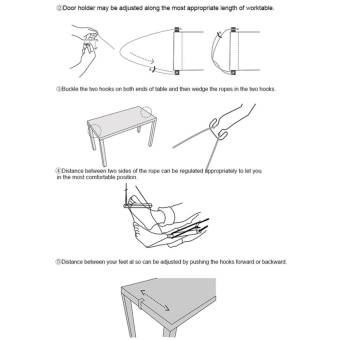 Desk Feet Hammock Foot Chair Care Tool Portable Foot Hammock StandAdjustable Foot Rest Stands Outdoor Rest Cot Color:Black Size:65*17- Intl June 2018 - 4 Desk Feet Hammock Foot Chair Care Tool Portable Foot Hammock StandAdjustable Foot Rest Stands Outdoor Rest Cot Color:Black Size:65*17- intl - 4