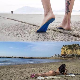 Easy Sole Adhesive Foot Pads Feet Sticker Stick On Soles FlexibleFeet Protection Anti-skid Beach Stealth Shoes - Medium 36-39 June 2018 - 2 Easy Sole Adhesive Foot Pads Feet Sticker Stick On Soles FlexibleFeet Protection Anti-skid Beach Stealth Shoes - Medium 36-39 - 2