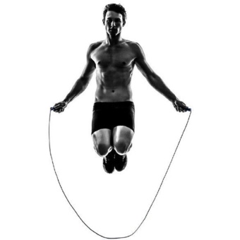 EsoGoal 10 Feet Soft Ball Bearing Handle Jump Rope Skipping Rope For Workout, Speed Jumping, Fitness, Boxing, Calories Burned(Black) - Intl June 2018 - 5 EsoGoal 10 Feet Soft Ball Bearing Handle Jump Rope Skipping Rope For Workout, Speed Jumping, Fitness, Boxing, Calories Burned(Black) - intl - 5